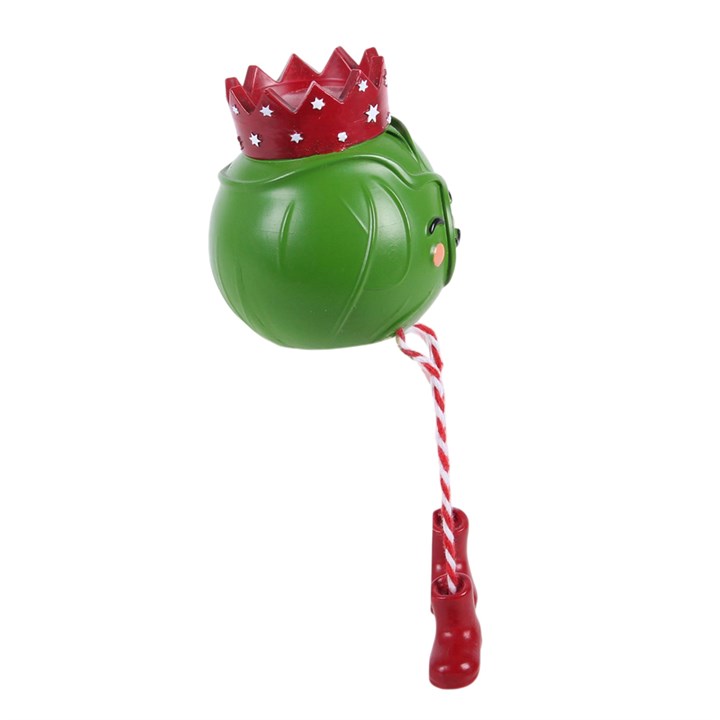 Brussels Sprout Shelf Sitter Ornament