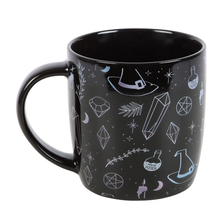 Crystal Witch Print Mug Something Different