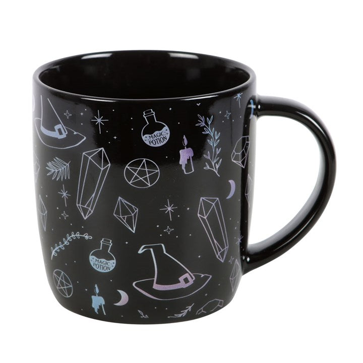 Crystal Witch Print Mug Something Different