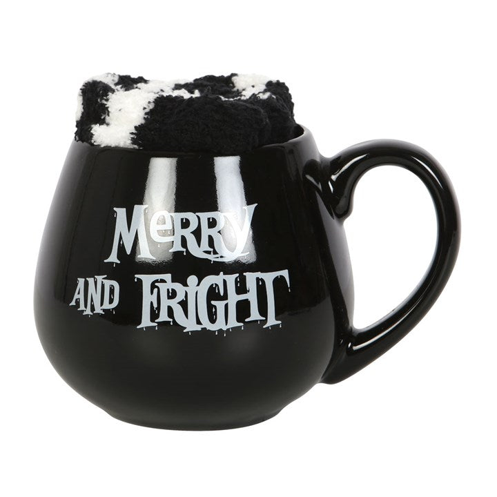 Merry and Fright Mug and Socks Set Something Different