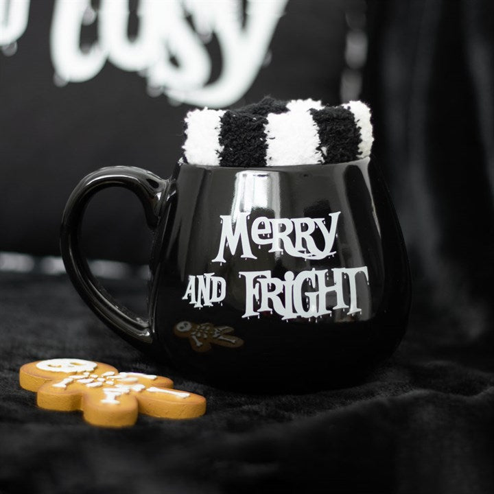 Merry and Fright Mug and Socks Set Something Different