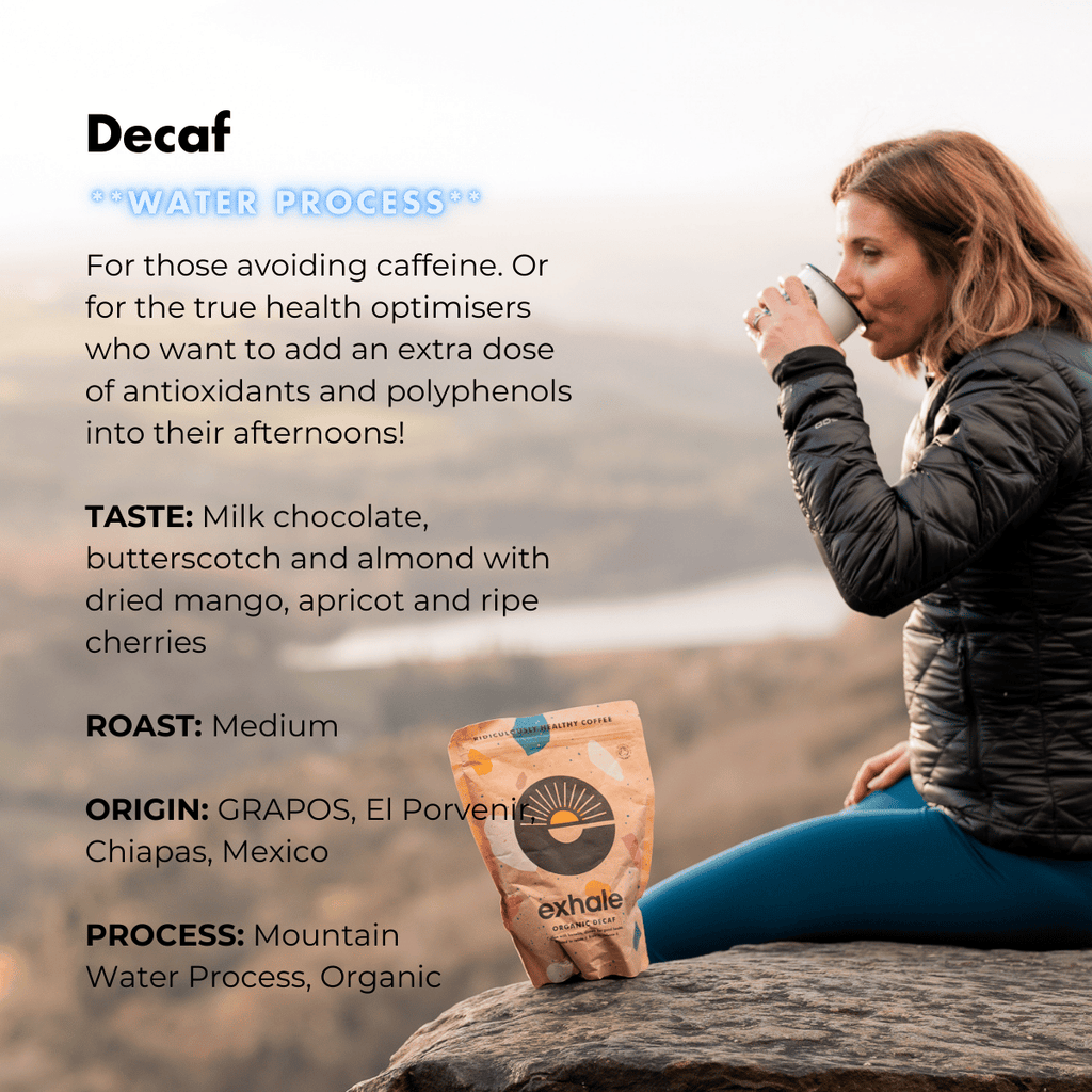 Exhale Organic Decaf Coffee