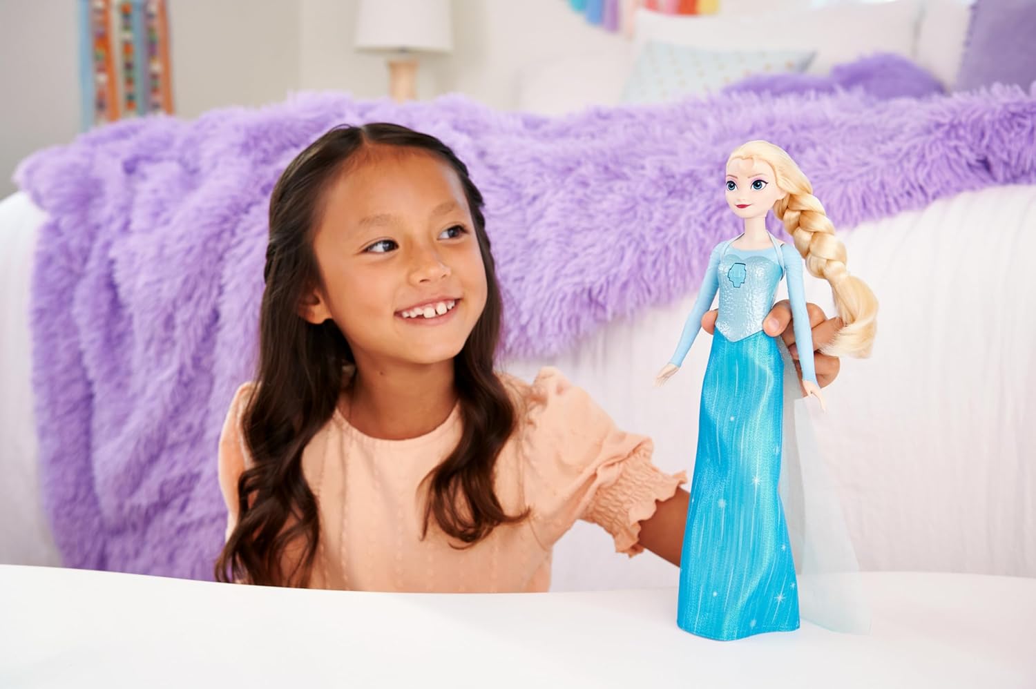 Mattel Disney Frozen Singing Elsa Doll in Signature Clothing, Sings “Let It Go Disney