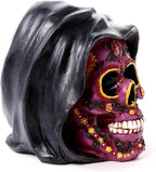 Puckator Day of the Dead Purple Skull with Hood Puckator