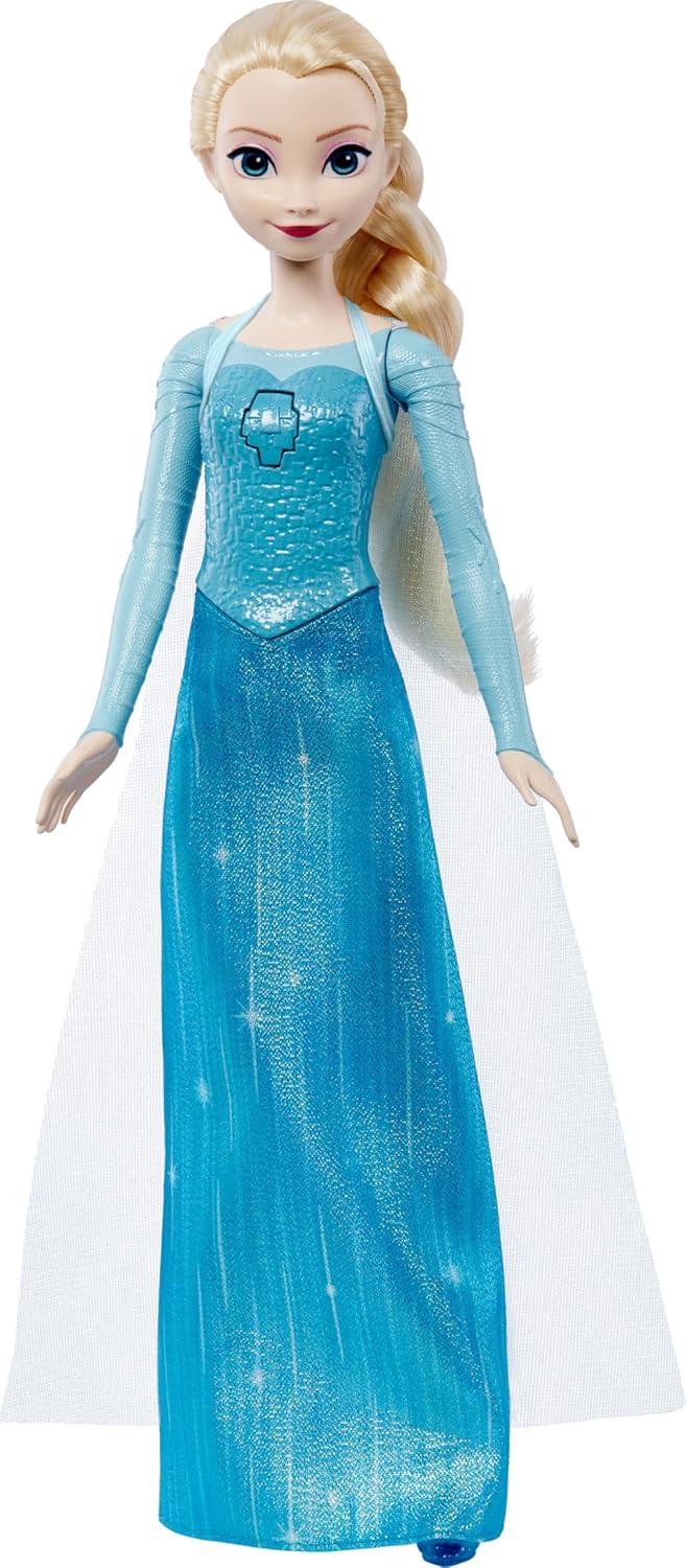 Mattel Disney Frozen Singing Elsa Doll in Signature Clothing, Sings “Let It Go Disney
