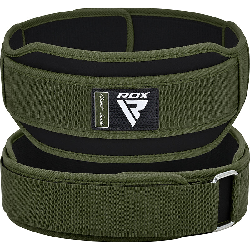 RDX Weight Lifting Double Belt RX5 Army Green-S