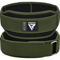 RDX Weight Lifting Double Belt RX5 Army Green-S