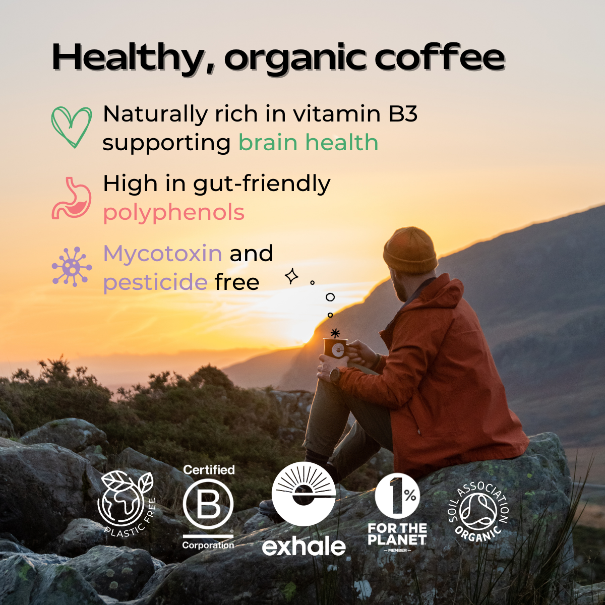 Exhale Organic House Roast Coffee