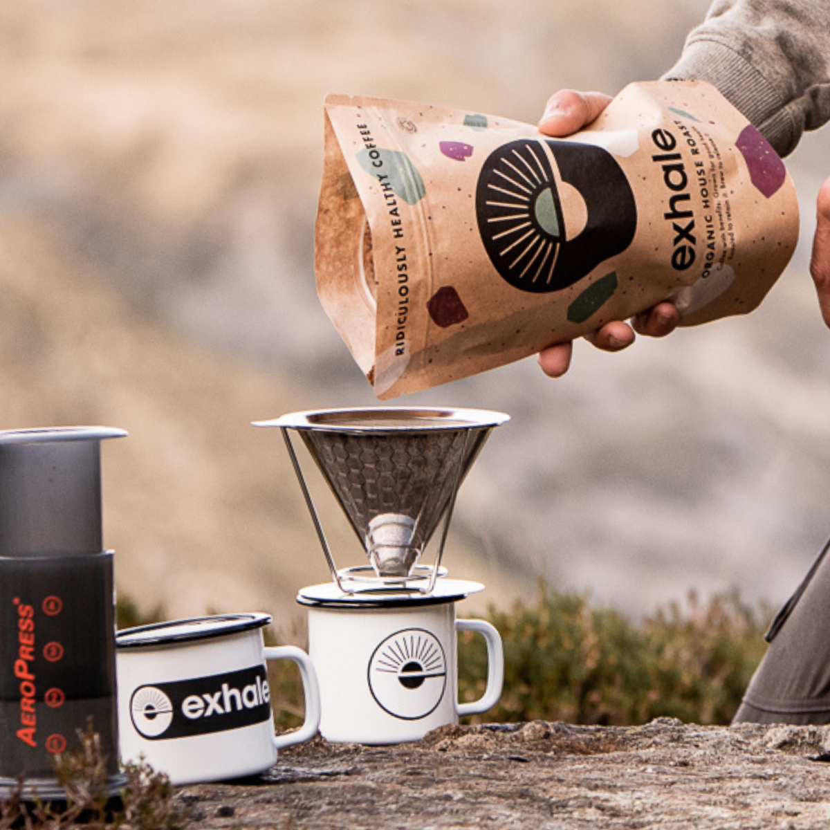 Exhale Organic House Roast Coffee
