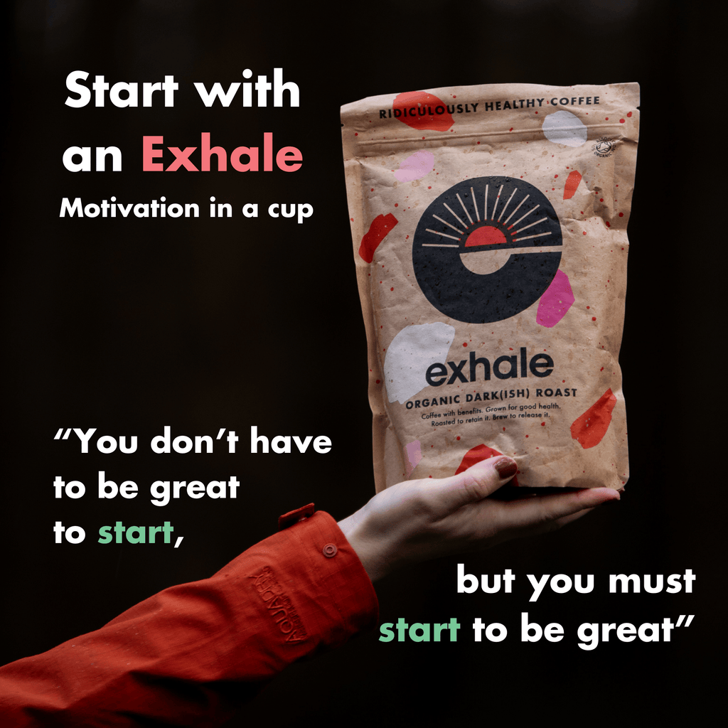 Exhale Organic Dark(ish) Roast Coffee