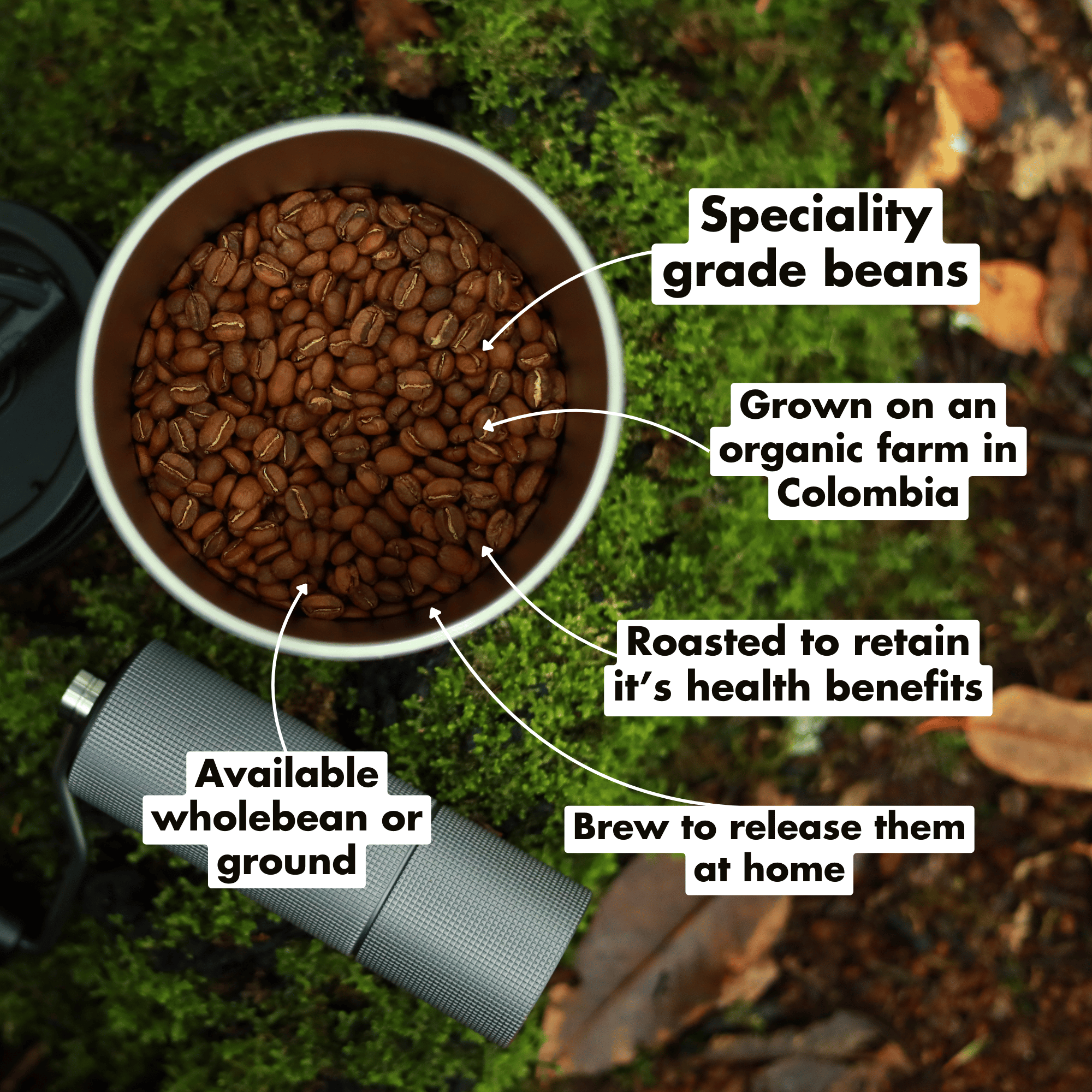Exhale Organic Dark(ish) Roast Coffee