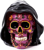 Puckator Day of the Dead Purple Skull with Hood Puckator