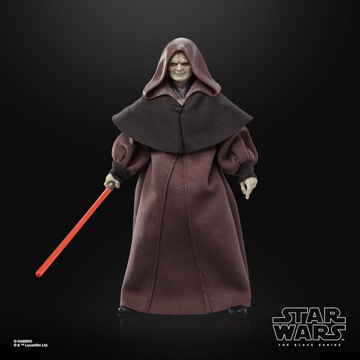 Star Wars The Black Series Darth Sidious Revenge of the Sith Collectible 6 Inch Action Figure Hasbro