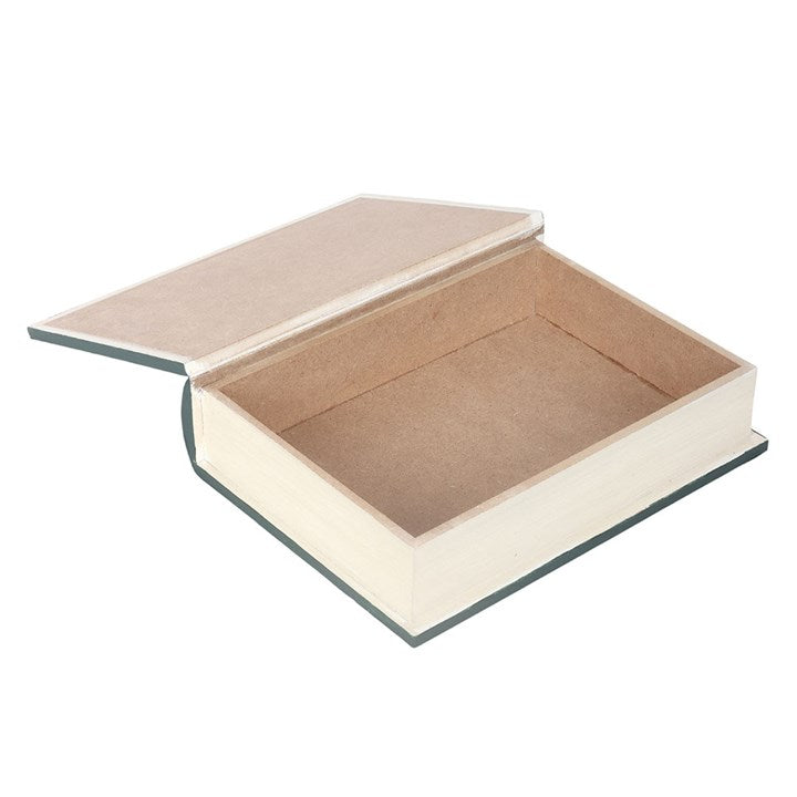 Green Witch Book-Shaped Storage Box