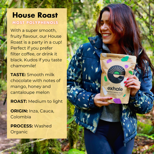 Exhale Organic House Roast Coffee