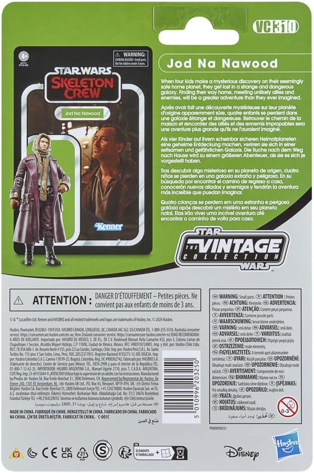 Star Wars The Vintage Collection Jod Na Nawood, Skeleton Crew 9.5-cm Action Figure