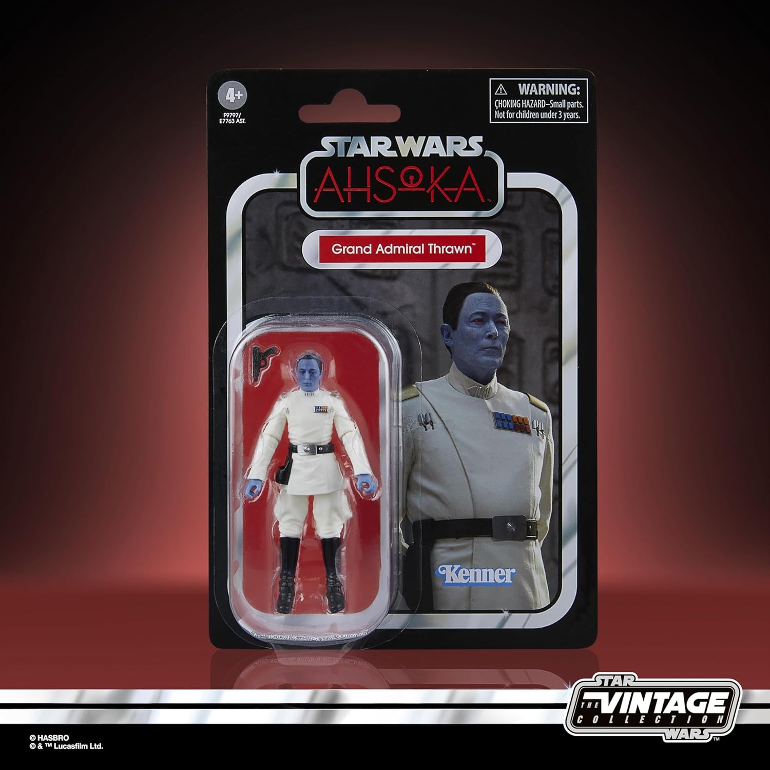 Star Wars The Vintage Collection Grand Admiral Thrawn, Ahsoka 3.75 Inch Collectible Action Figure