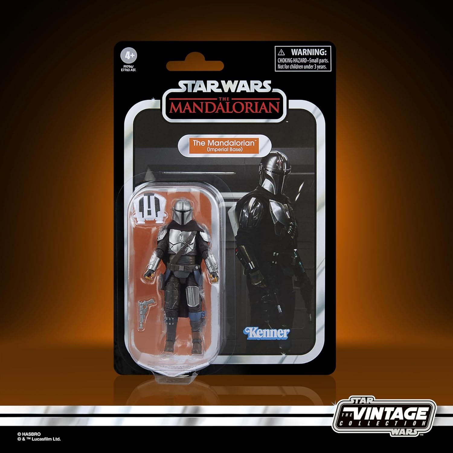STAR WARS The Vintage Collection The Mandalorian (Imperial Base), The Mandalorian 3.75 Inch Collectible Action Figure