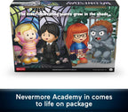 Little People Collector Wednesday TV Series Special Edition Set for Adults & Fans, 4 Figures in a Display Package