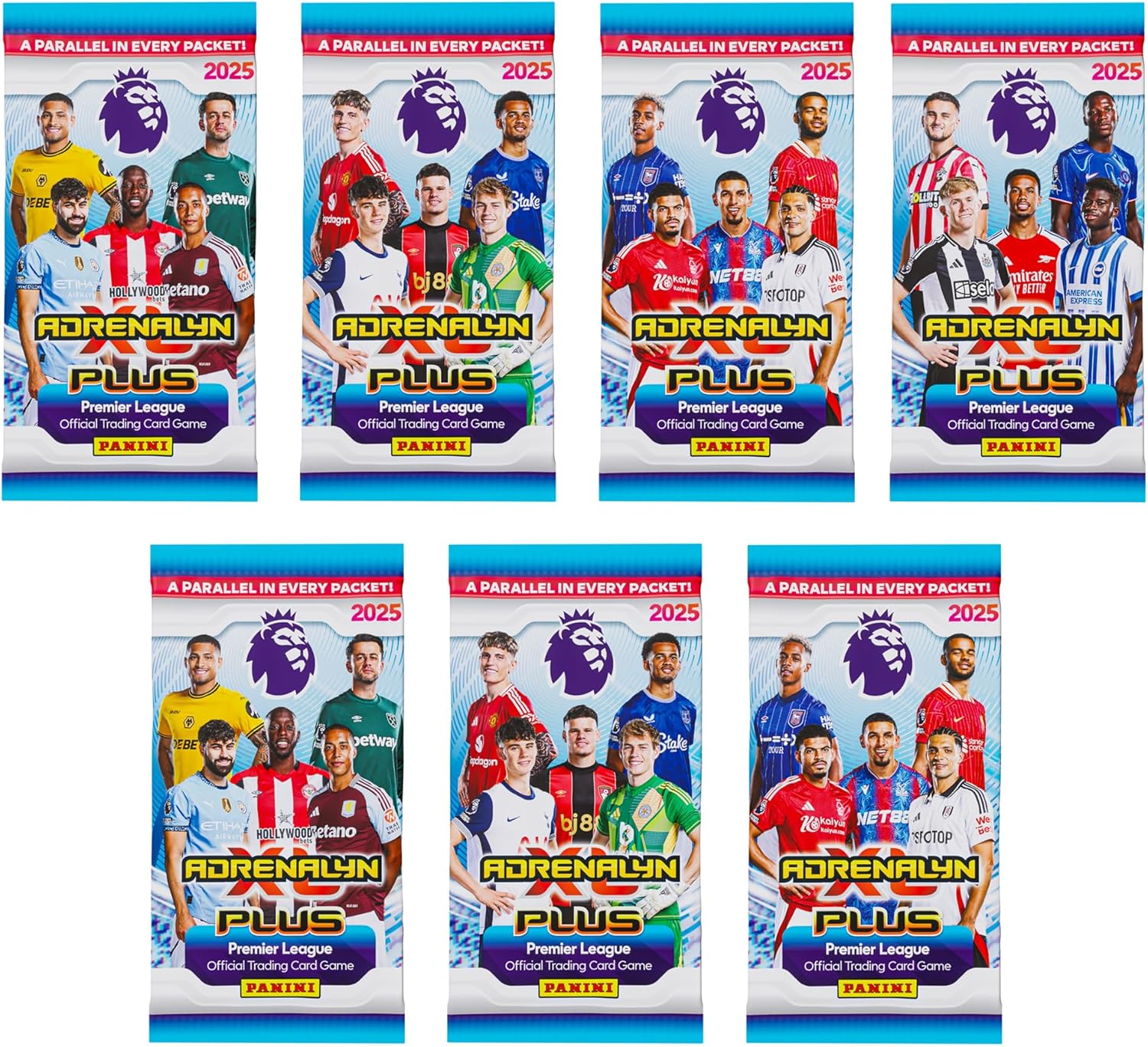 Premier League Adrenalyn XL™ PLUS 2025 Official Trading Card Game - Mega Tin