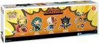 Funko Pop! My Hero Academia 4pack flocked set - Hawks #1141 Izuku Midoriya #1347, Shoto Todoroki #1348, Fumikage Tokoyami #1351