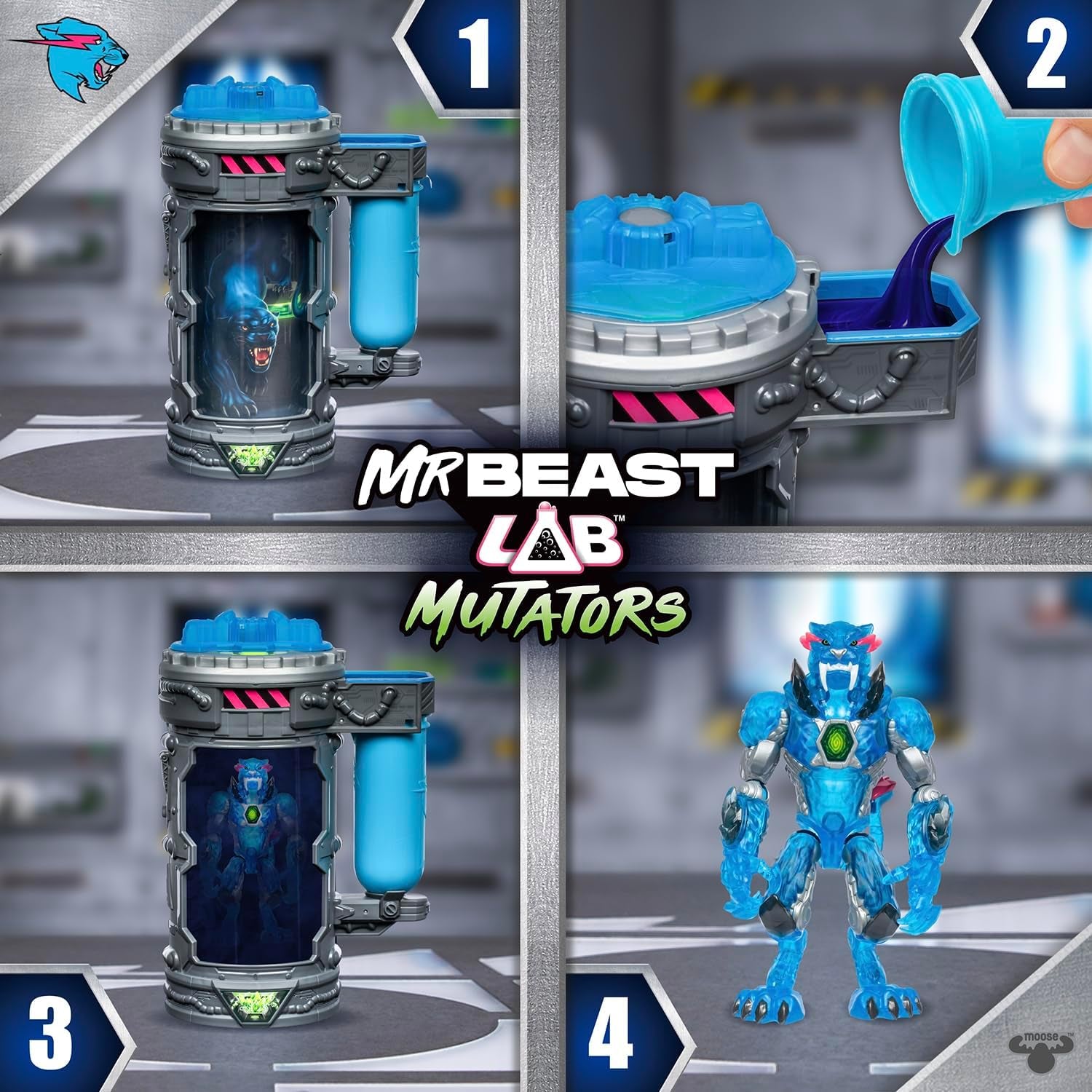 MrBeast Lab 24719 Chamber. Experiment to mutate Your Beast. Release The Stealth Panther