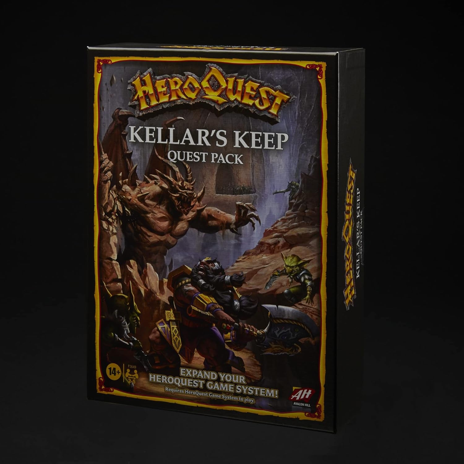 Avalon Hill HeroQuest Kellar's Keep Expansion, Ages 14 and Up 2-5 Players, Requires HeroQuest Game System to Play