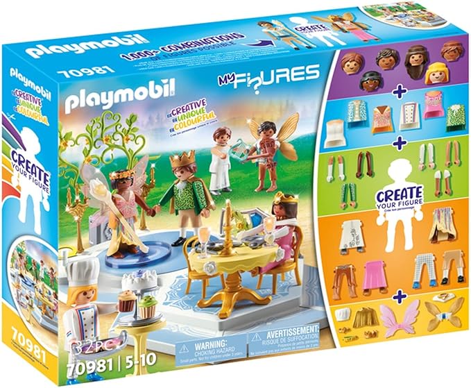 Playmobil 70981 My Figures: The Magic Dance, Collectable mix and match Figures