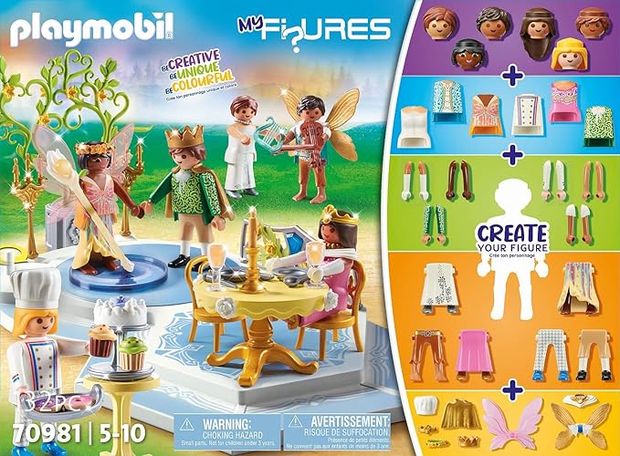 Playmobil 70981 My Figures: The Magic Dance, Collectable mix and match Figures