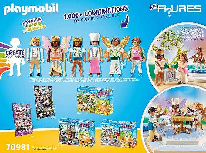 Playmobil 70981 My Figures: The Magic Dance, Collectable mix and match Figures