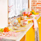 Sass & Belle Folk Floral Tea for One