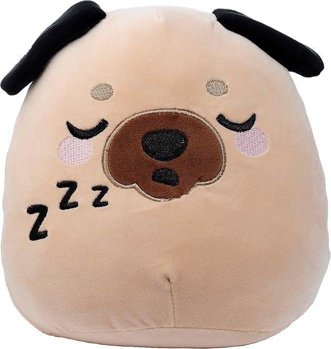 Puckator Adoramals Squidglys Gus the Pug Pets Plush Toy