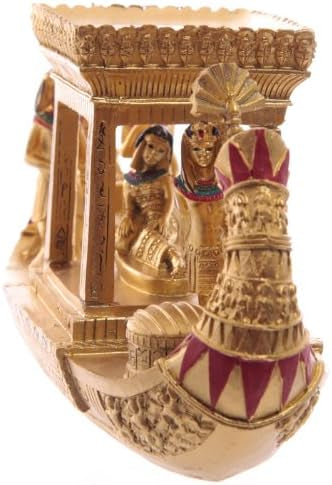 Puckator Golden Egyptian Canopy Boat