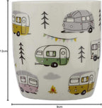 Puckator Wildwood Caravan Porcelain Tea Coffee Mug