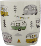 Puckator Wildwood Caravan Porcelain Tea Coffee Mug