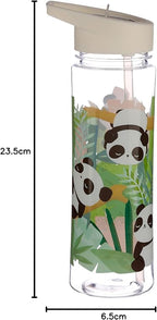 Puckator Pandarama Bottle With Flip Straw 550ml