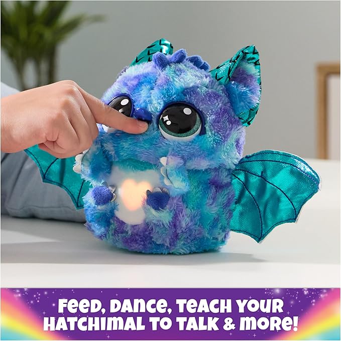 Hatchimals Alive, Mystery Hatch Draggle, Surprise Interactive Toy and Egg with Mist, Lights and Sounds (Styles May Vary)