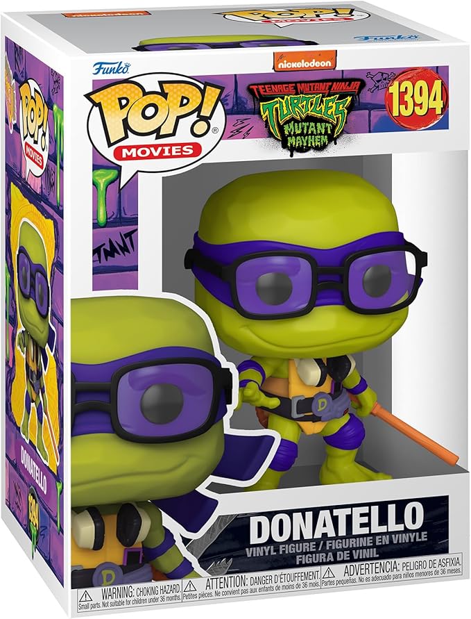Funko Pop!: Teenage Mutant Ninja Turtles Mutant Mayhem Donatello #1394