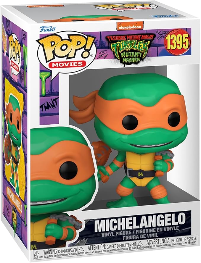 Funko Pop!: Teenage Mutant Ninja Turtles Mutant Mayhem Michelangelo #1395