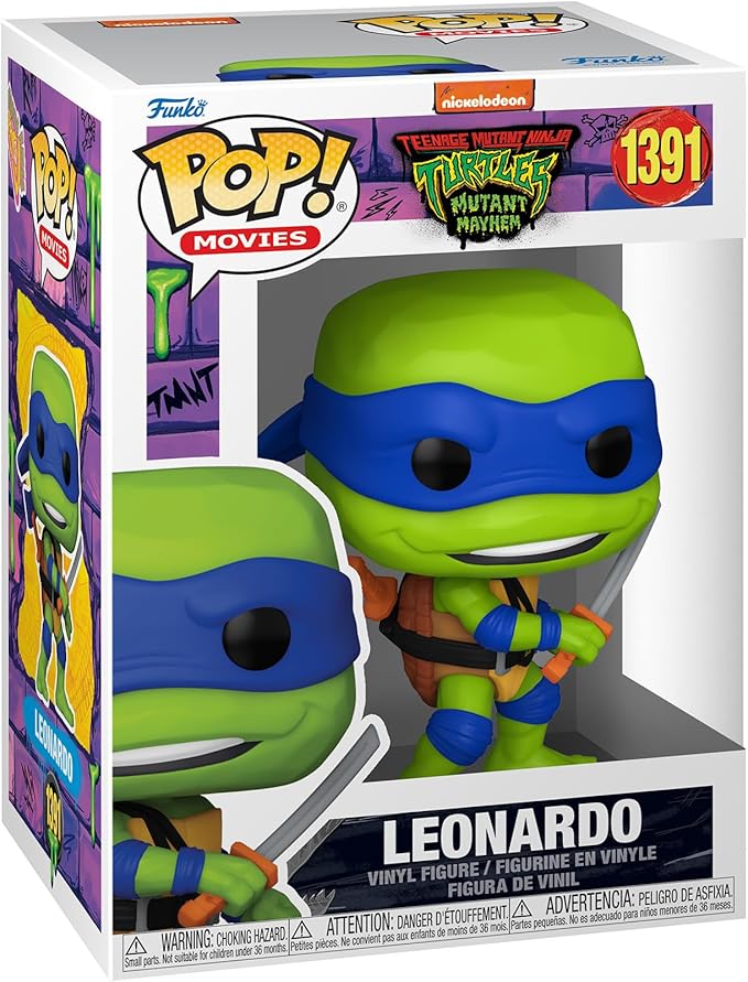 Funko Pop!: Teenage Mutant Ninja Turtles Mutant Mayhem Leonardo #1391