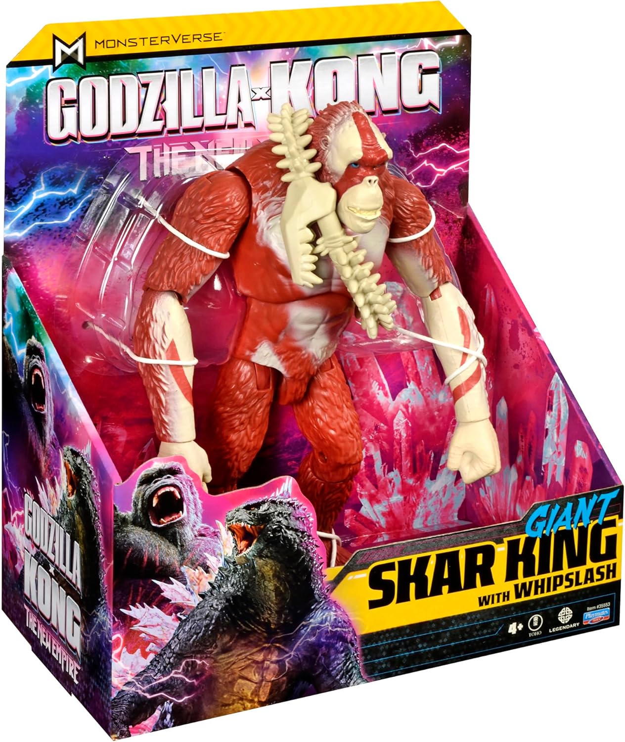 Godzilla x Kong: The New Empire, 11-Inch Giant Skar King Action Figure Toy