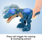 Fisher-Price Imaginext Jurassic World Dinosaur Toy Growl & Glow Baryonyx with Lights Sounds & Chomping Action