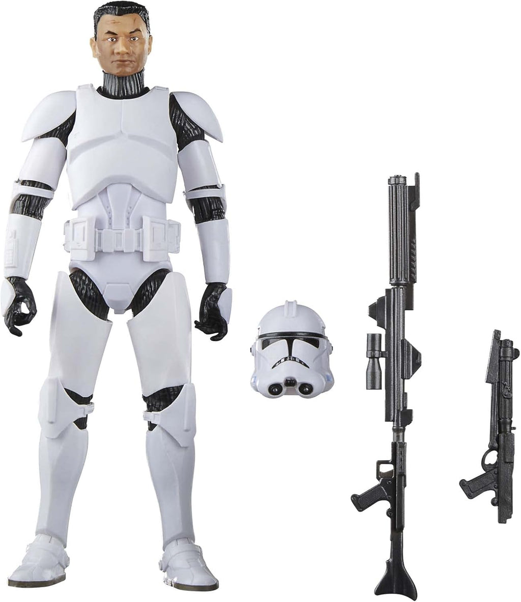 Hasbro Star Wars The Black Series Phase II Clone Trooper, The Clone Wars 6-Inch Action Figures