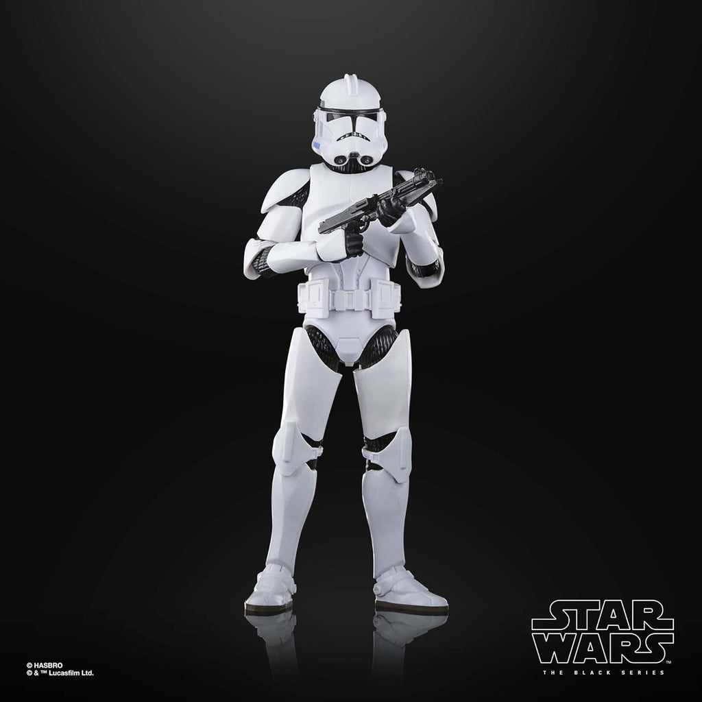 Hasbro Star Wars The Black Series Phase II Clone Trooper, The Clone Wars 6-Inch Action Figures