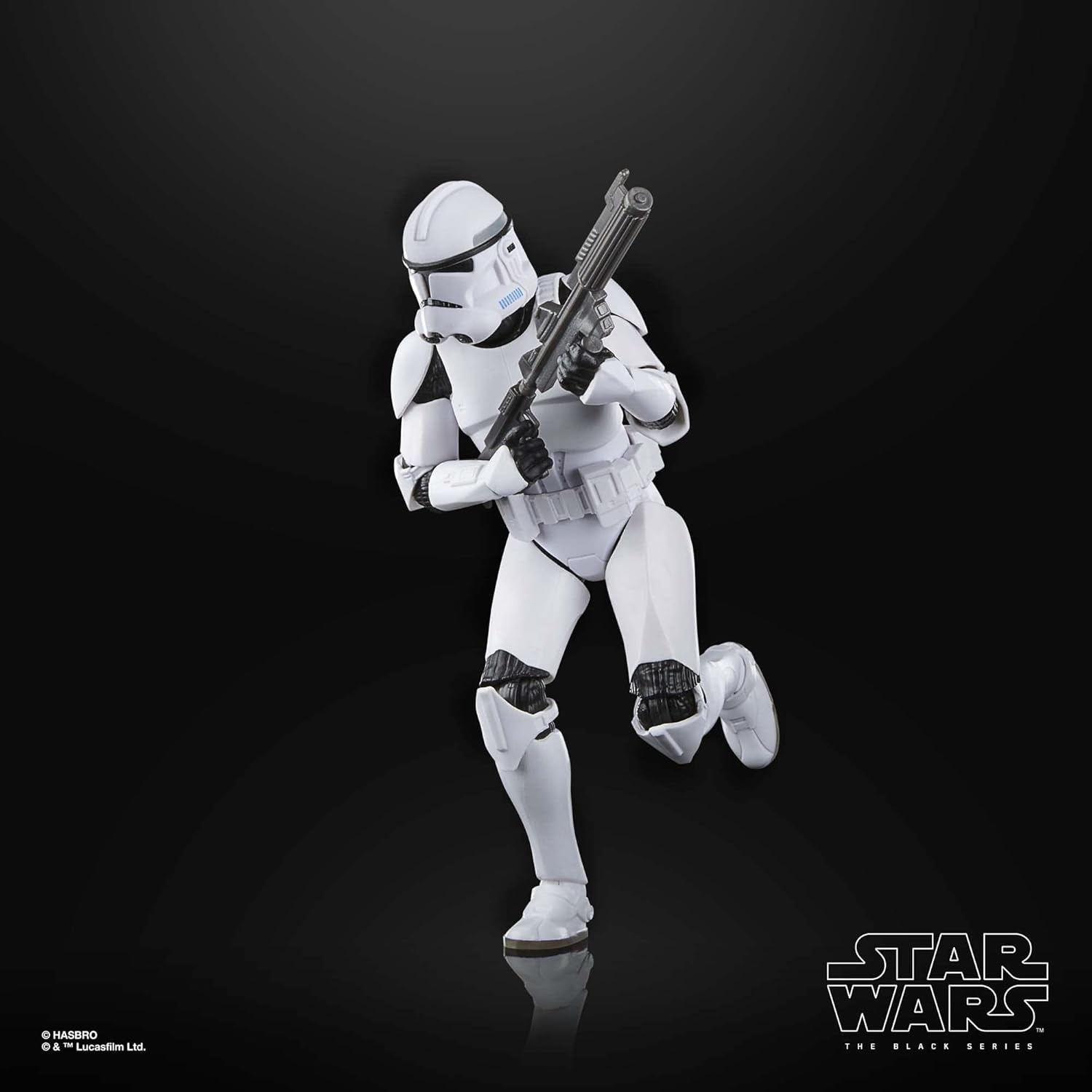 Hasbro Star Wars The Black Series Phase II Clone Trooper, The Clone Wars 6-Inch Action Figures