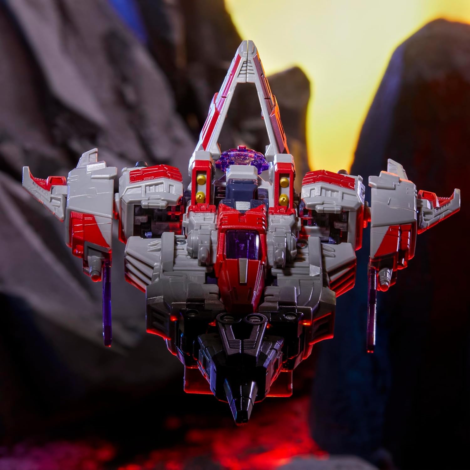Hasbro Transformers Legacy United Voyager Class Cybertron Universe Starscream Action Figure