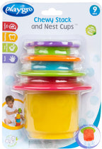 Playgro Toy, Stackable Bath Toy, 4 Pieces, Baby Toy