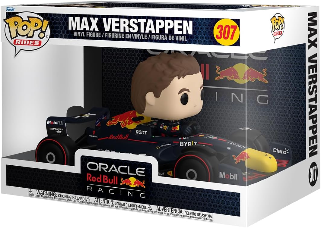 Funko POP! Ride Super Deluxe: Formula 1 - Max Verstappen - Red Bull F1 #307