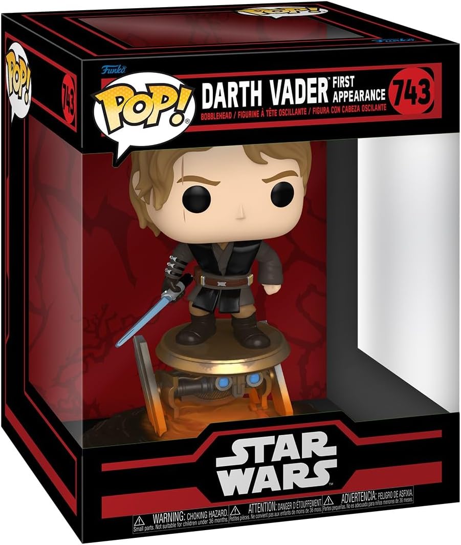 Funko POP! Ride Deluxe: Star Wars Darkside - Anakin Skywalker - Darth Vader - (First Appearance) #743