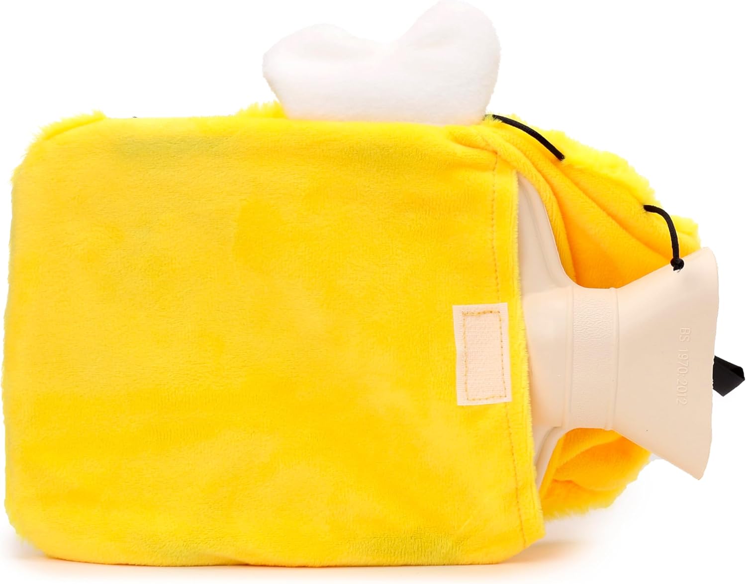 Puckator Bumble Bee 1L Hot Water Bottle with Plush Cover